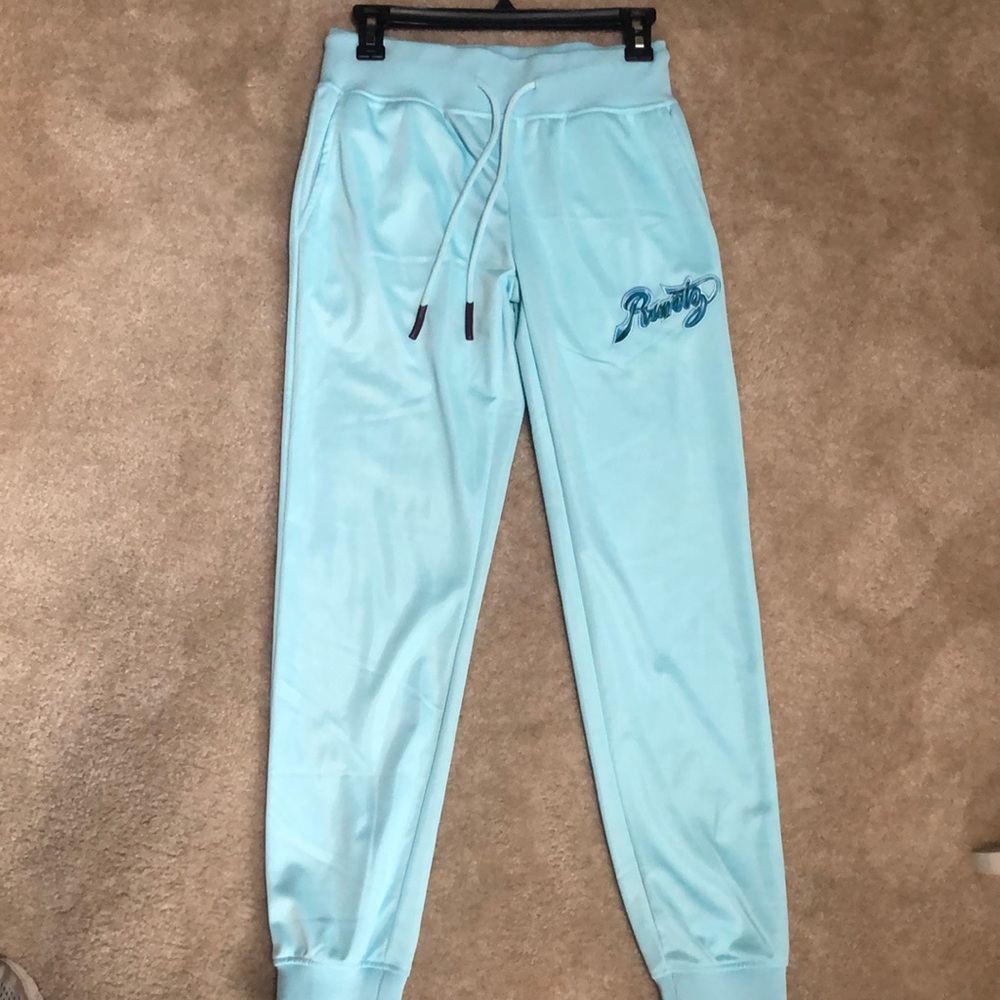 Women’s Runtz light blue jogging pant size XS. New!